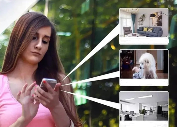 Lisslune | Compact WiFi Surveillance Camera - SafeWatch Mini