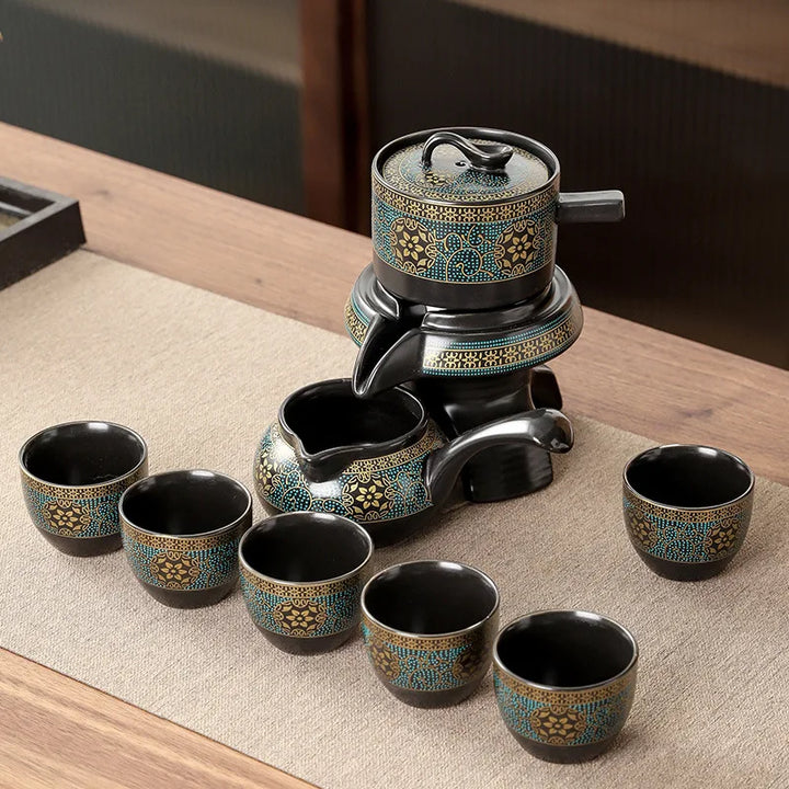 Lisslune | Mystic Sip Kung-Fu Ceramic Tea Set