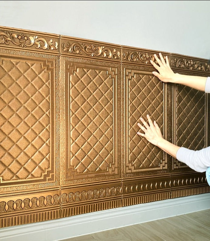 Lisslune | 3D Self-Adhesive Antique Accent Wall Sticker