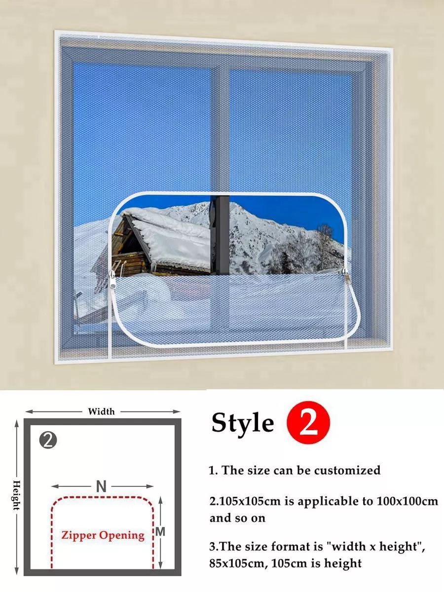 Lisslune | Winter Wrap Double Layer Windproof Self-Adhesive Zipper Film