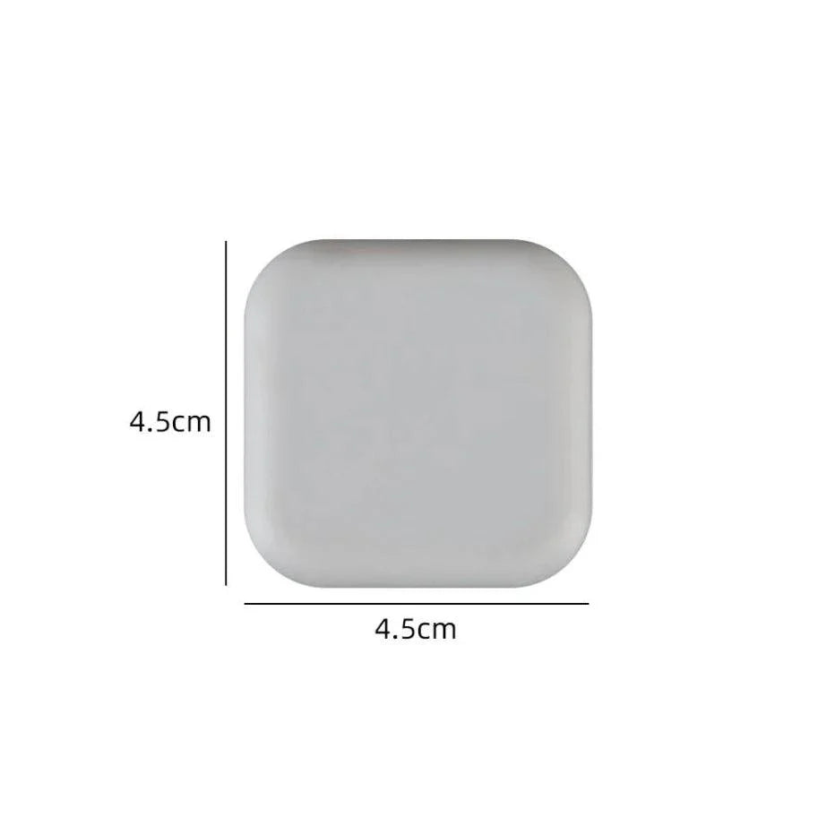 Lisslune | Self-Adhesive Silicone Caps for Door Handles - Elegant Shock-Absorbing Wall Protectors (Single Unit)
