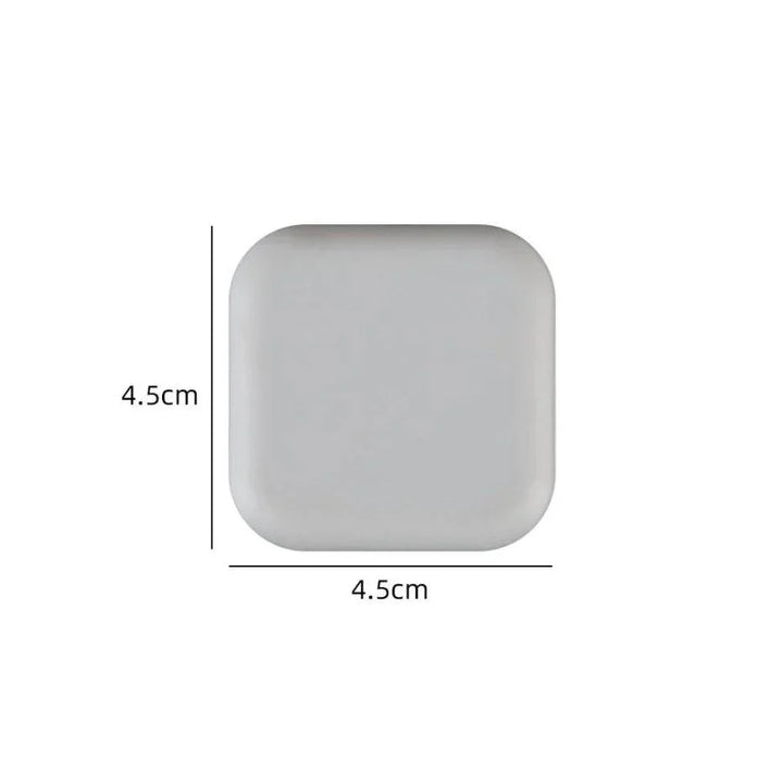 Lisslune | Self-Adhesive Silicone Caps for Door Handles - Elegant Shock-Absorbing Wall Protectors (Single Unit)