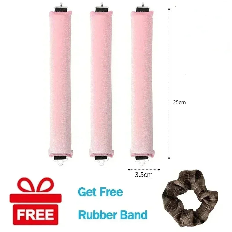Rynx | Heat-free Curls Lazy Curly Products Women Hair Curling Wand Sleep Hairdresser Tools Curling Iron Hair Band Hair Curling Roller