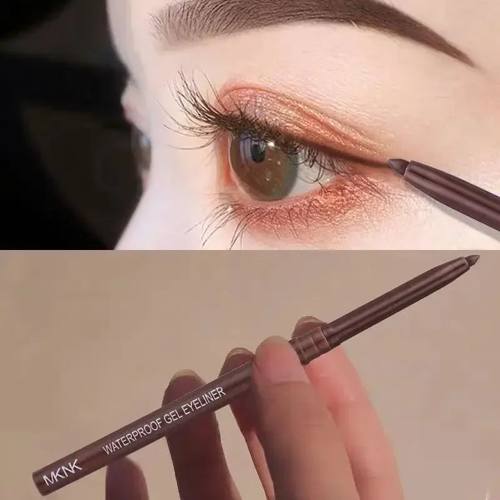 Rynx | 1Pcs Black Brown Sexy Long-lasting Eyeliner Pencil Waterproof Pigment Pink Eyeliner Pencil Women's Fashion Color Eye Makeup Cosmetics