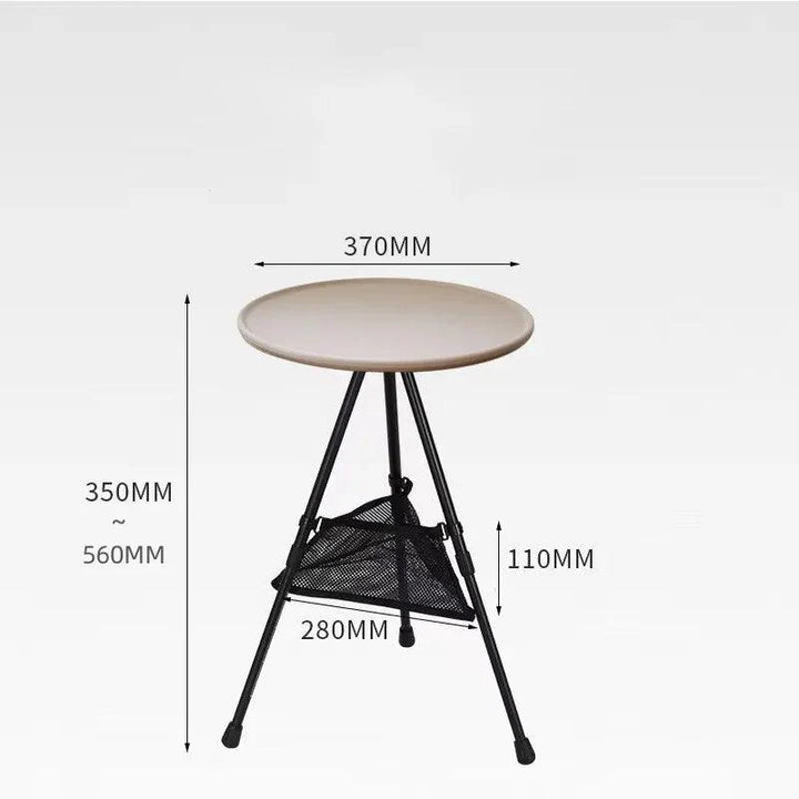 Lisslune | Versatile round folding table for camping - Your perfect outdoor accessory
