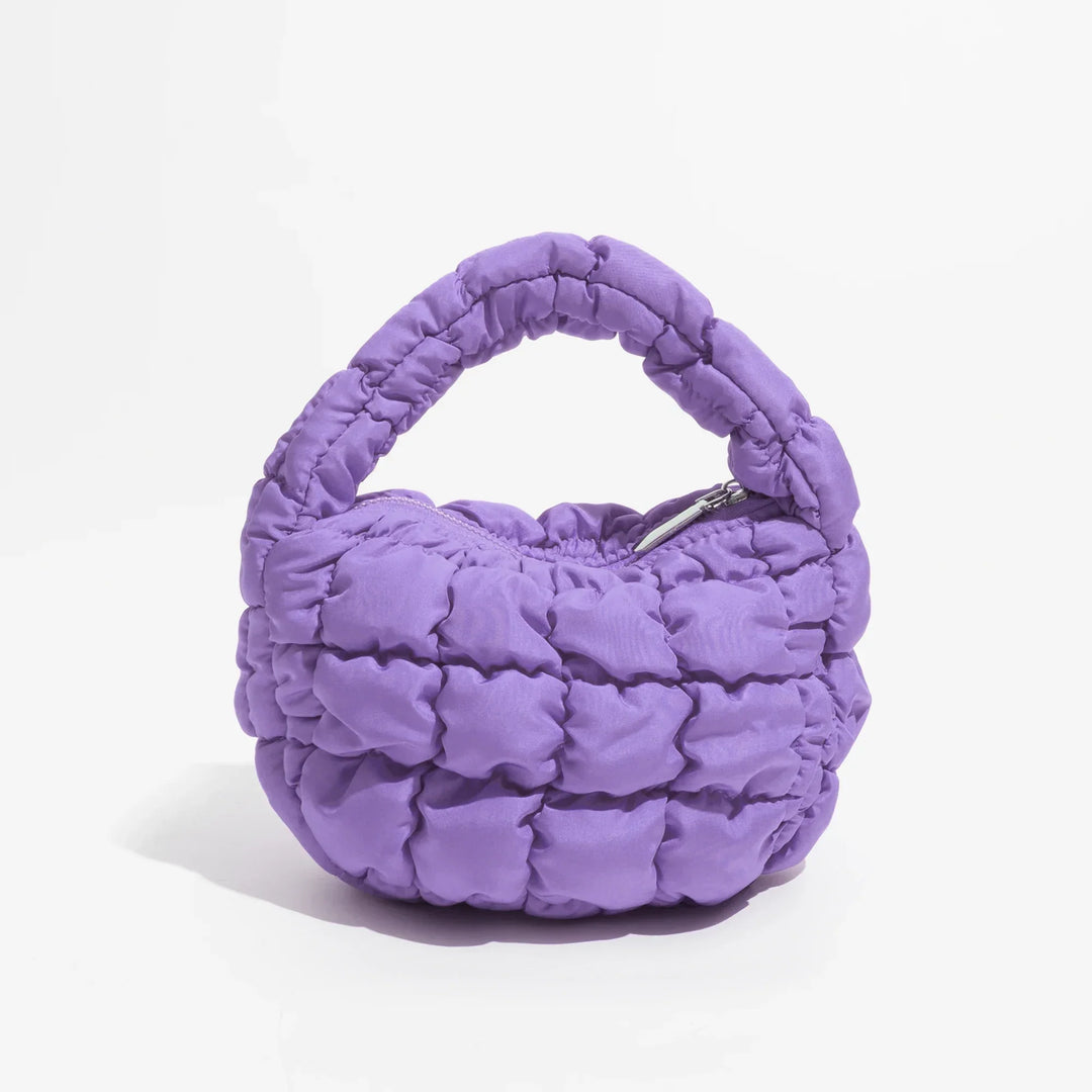 Lisslune | Lively quilted round mini bag