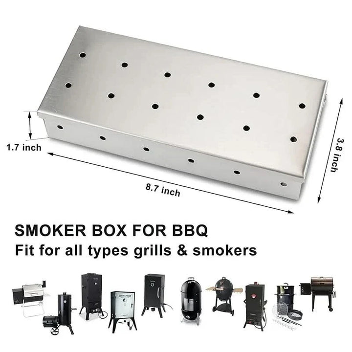 Lisslune | GrillEdge Smoker Box – Intense Smoke Aroma for every BBQ
