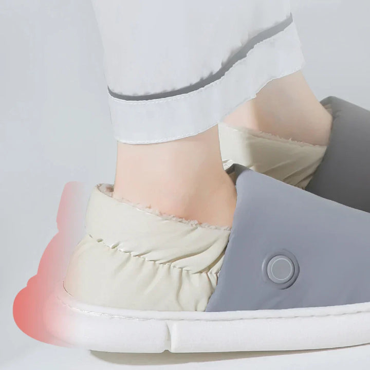 Lisslune | WarmStride - Thick heated house shoes