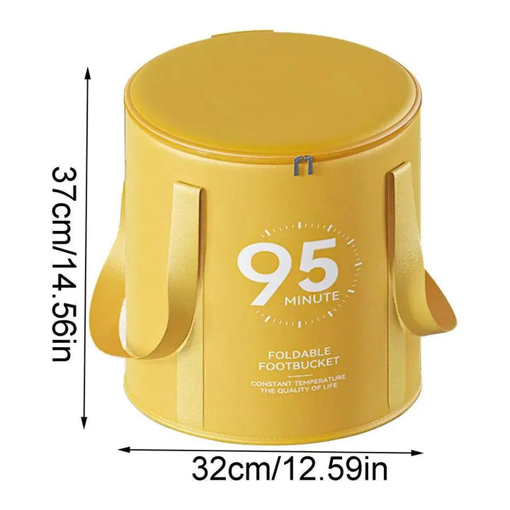 Lisslune | Clip-on waterproof foot bath bag - Portable soak basin for ultimate relaxation