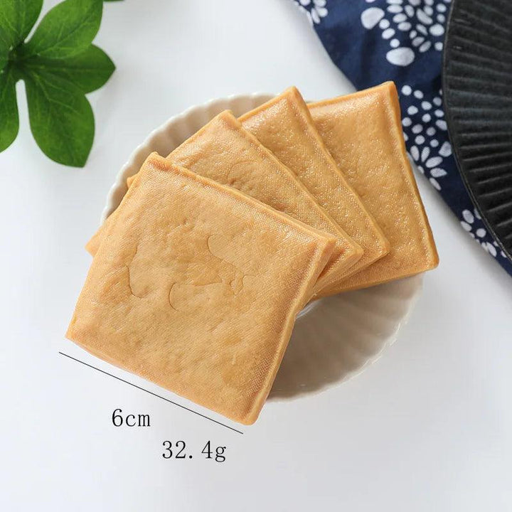 Lisslune | Creative Dried Tofu Kitchen Model Set - 10 Pieces Cute Accessories for Gifts and Student Decor