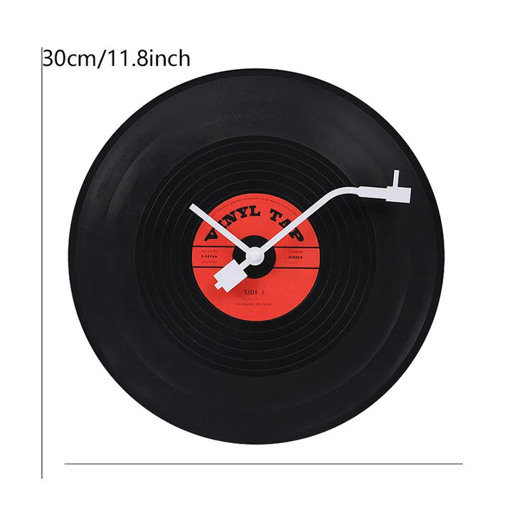 Lisslune | Musical Vinyl Record Wall Clock