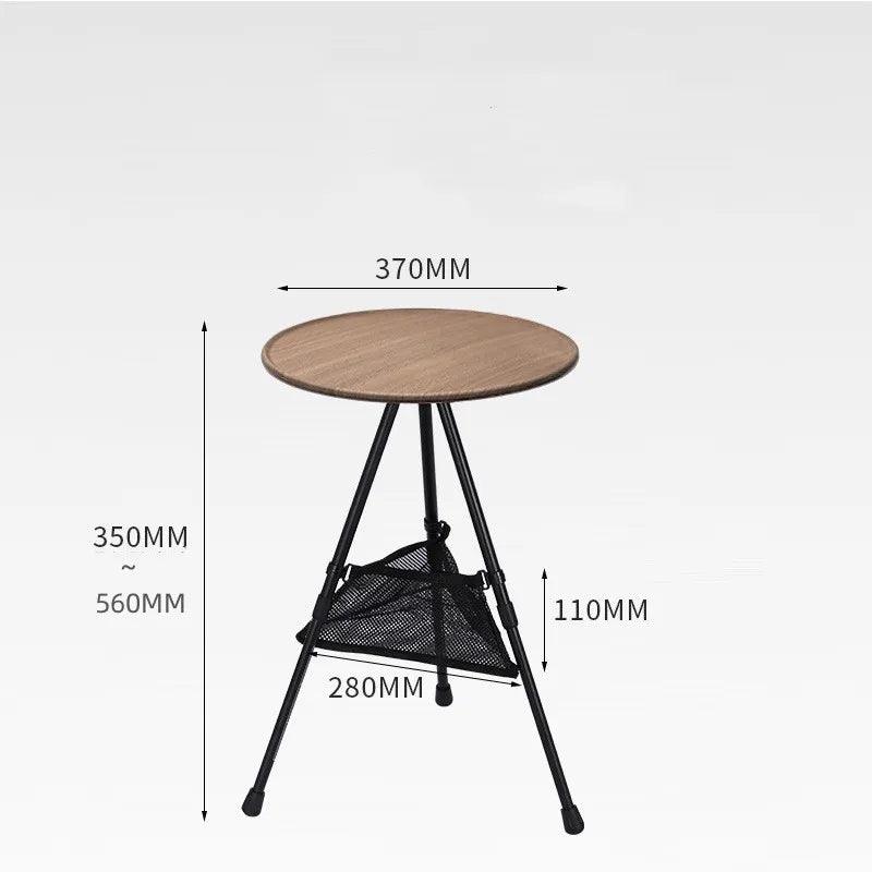 Lisslune | Versatile round folding table for camping - Your perfect outdoor accessory