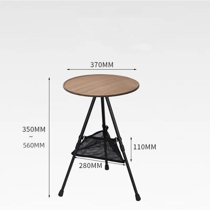 Lisslune | Versatile round folding table for camping - Your perfect outdoor accessory
