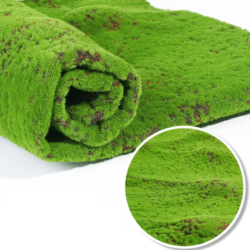 Rynx | 50/100cm 11Styles Artificial Turf Carpet Artificial Moss Grass Garden Landscape Rolls Festival Wedding Decoration Mats Carpet