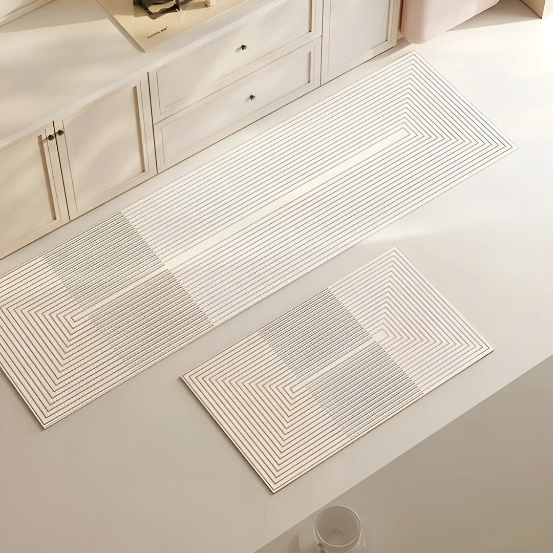 Lisslune | AquaStone Diatomite Bath Mat – Ultra Absorbent, Non-Slip & Soft