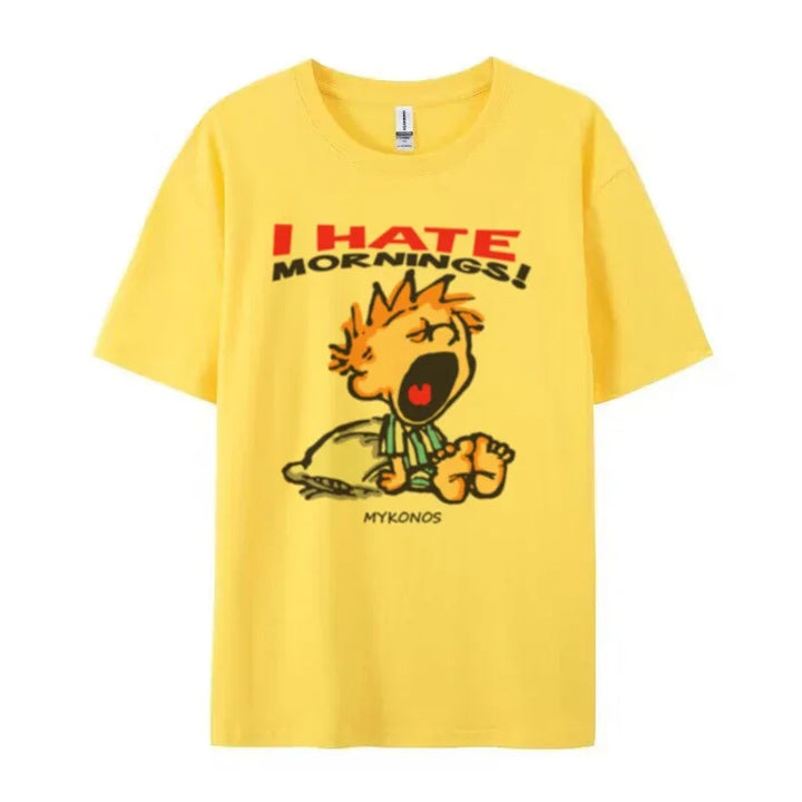 Lisslune | I Hate Mornings T-Shirt