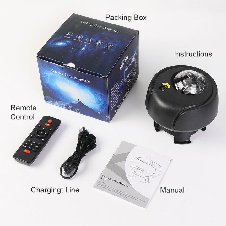 Lisslune | Space Traveler Galaxy Night Light