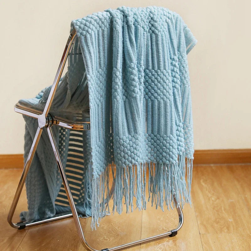 Lisslune | Diamond Fringe Blanket