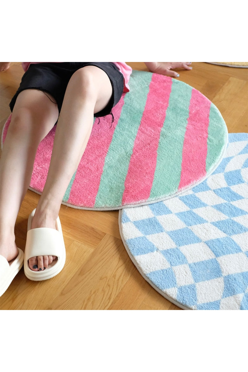 Lisslune | Bedroom round rug