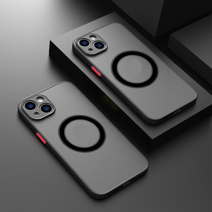 Lisslune | Mattes magnetic iPhone protective case for MagSafe inductive charger