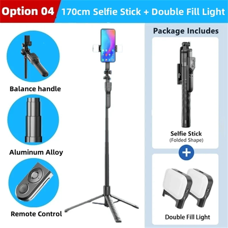 Lisslune | Wireless Selfie Stick Tripod