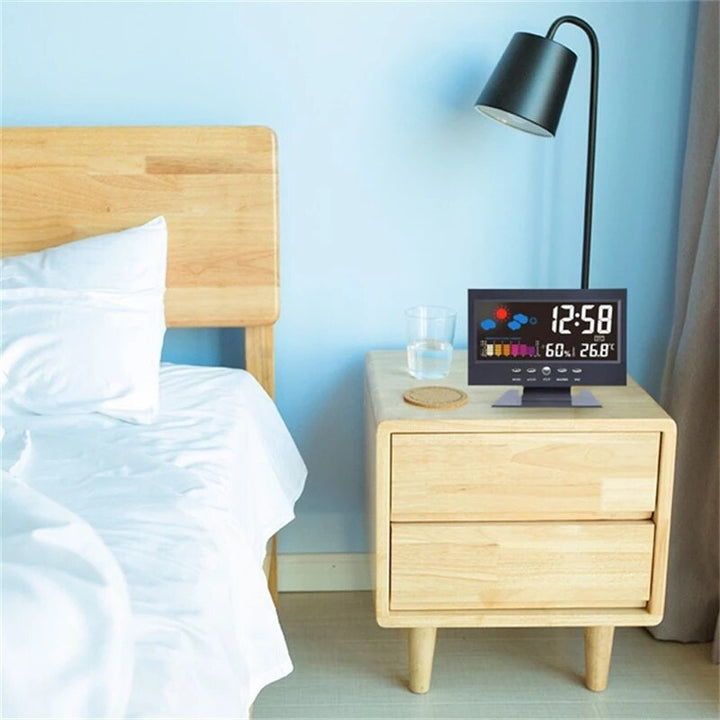 Lisslune | Alarm Pro LCD Weather Station Clock