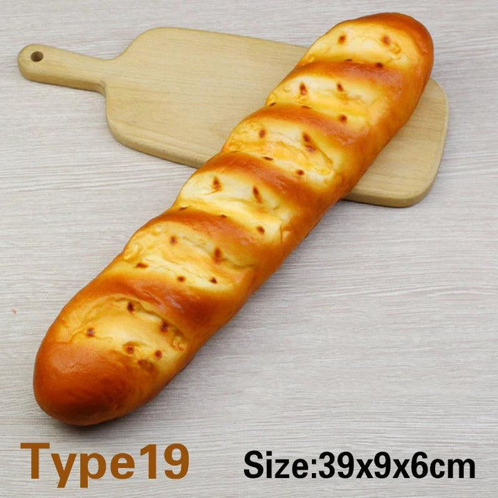 Lisslune | Elegant Artificial French Baguette Home Decoration for Kitchen and Display