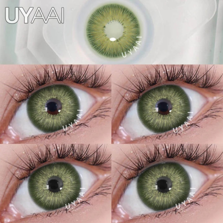 Rynx | 1 Pair Colored Contact Lenses for the Eyes Free Shipping Brown Lens Blue Lenses Gray Contact Lenses Fashion Lenses Korean Lenses