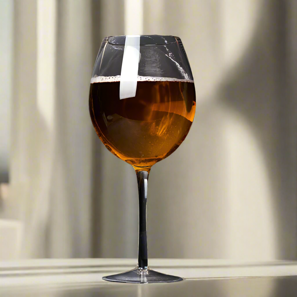 Lisslune | Huge 106 Oz Wine Glass and Beer Mug Combo - 3000ML Extra Large Crystal Glass for Parties, Weddings, and Celebrations