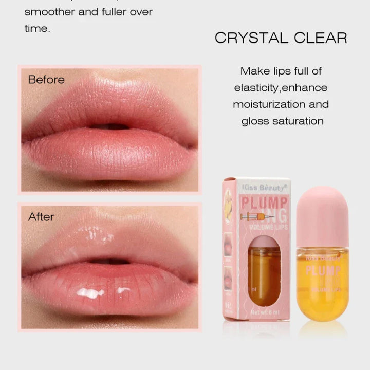 Rynx | Sexy Long-lasting Lip Plumper Oil for Women Instant Lip Sleep Mask Lip Serum Collagen Lip Volume Enhancing Oil Gloss Cosmetics