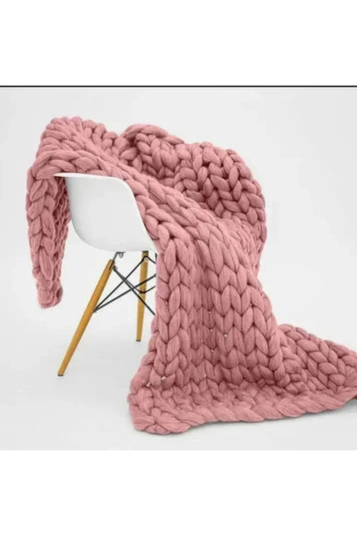 Lisslune | Chunky Knit Blanket