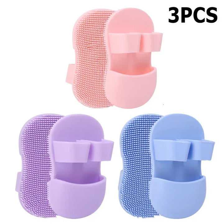 Rynx | 5PCS Portable Silicone Facial Cleansing Brush Deep Clean Massage Peeling Brush Makeup Removal Peeling Face Skin Care Tools