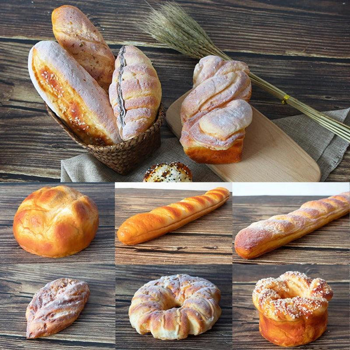 Lisslune | Elegant Artificial French Baguette Home Decoration for Kitchen and Display