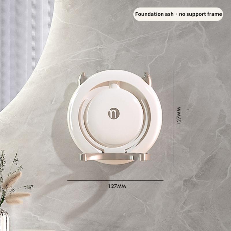 Lisslune | Mounted Universal Self-Adhesive Hair Dryer Holder