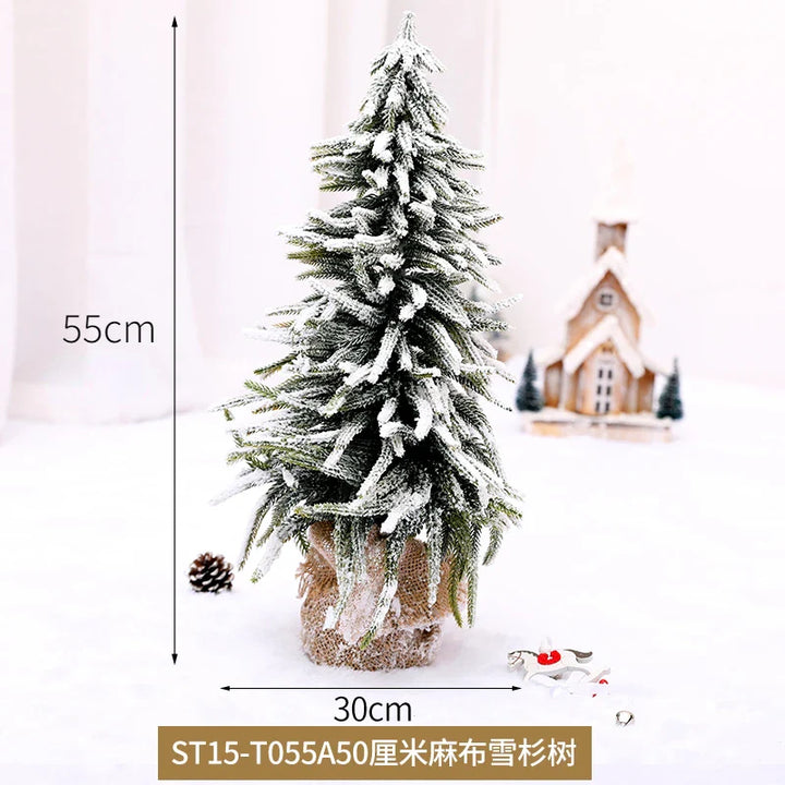 Rynx | Mini PE Christmas tree decoration Pine Topping Table Christmas tree Christmas home Party Wedding decoration New Year's gift