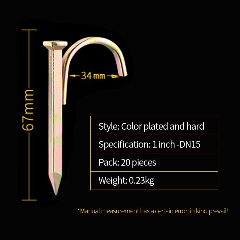 Lisslune | Heavy-Duty Cement Wall Pipe Hanger Clamp
