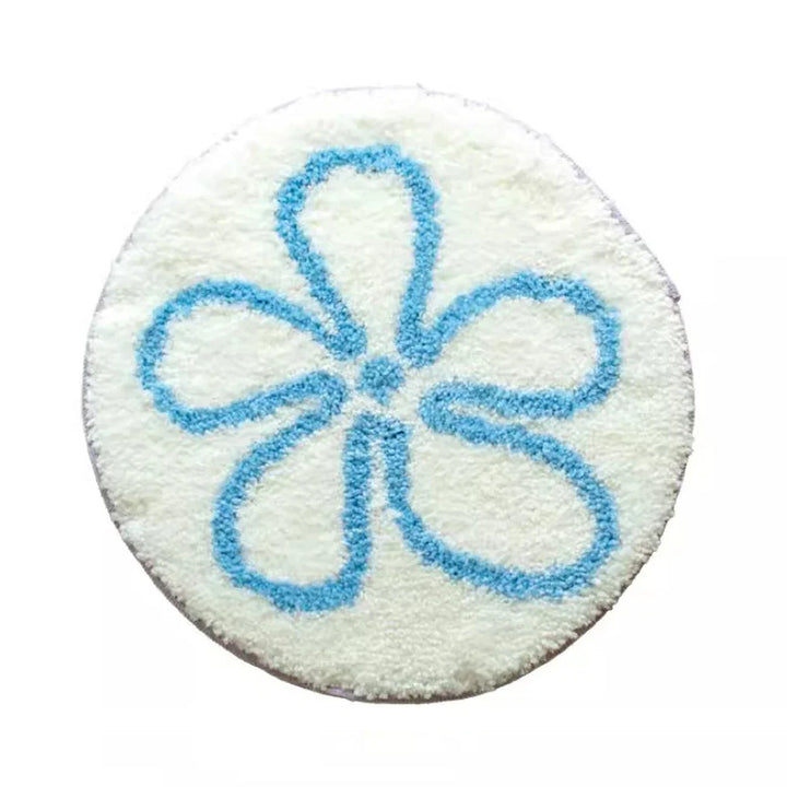 Rynx | Sweet Tufting Bow Seat Cushion Korean Style Soft Round Square Flower Bow Chair Sofa Pad Home Office Cozy Decoration 40x40cm