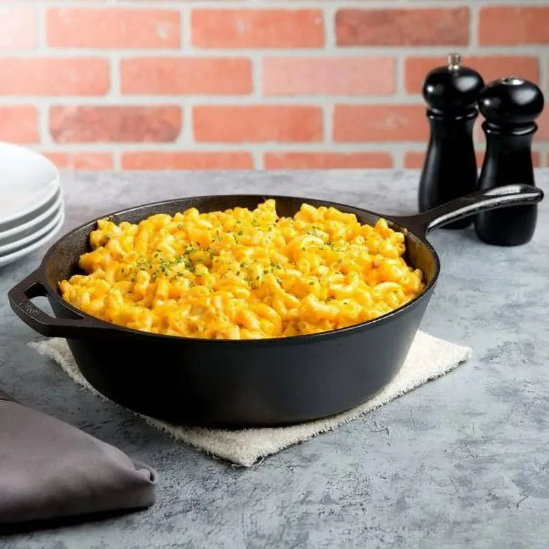 Lisslune | Lodge Cast Iron 10.25" / 3.2 Liter Seasoned Deep Skillet