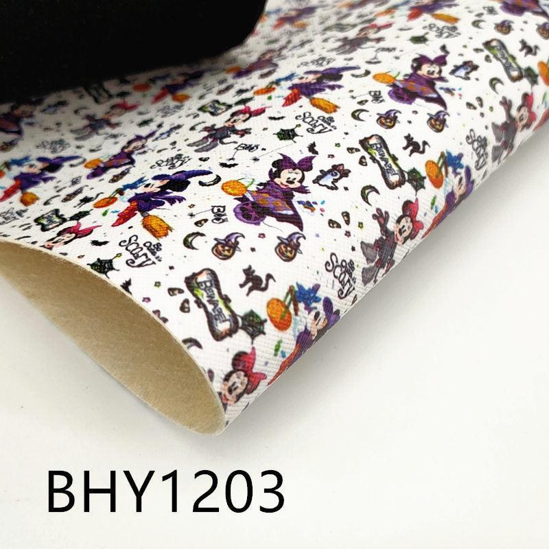 Lisslune | Lively cartoon theme vinyl fabric for A4 crafting projects