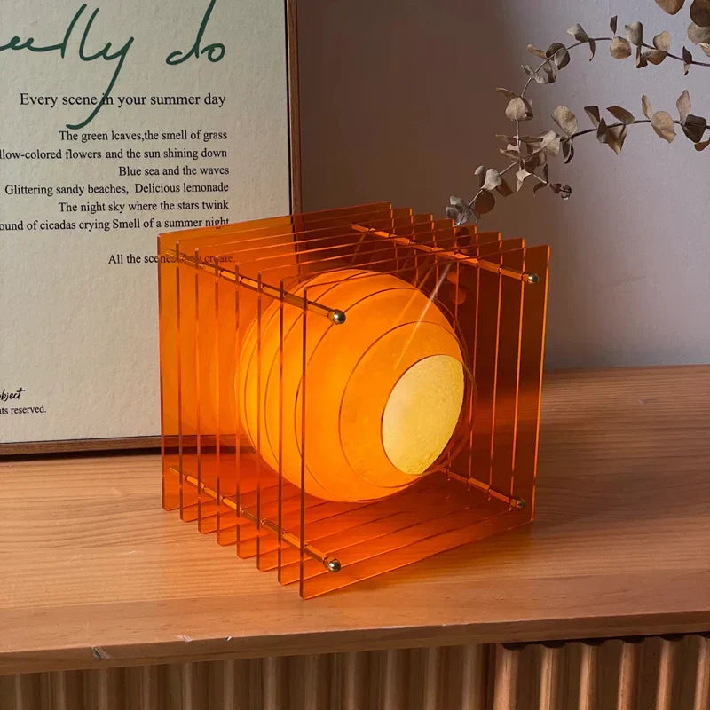 Lisslune | Glow Sphere Geometric Minimal Table Lamp
