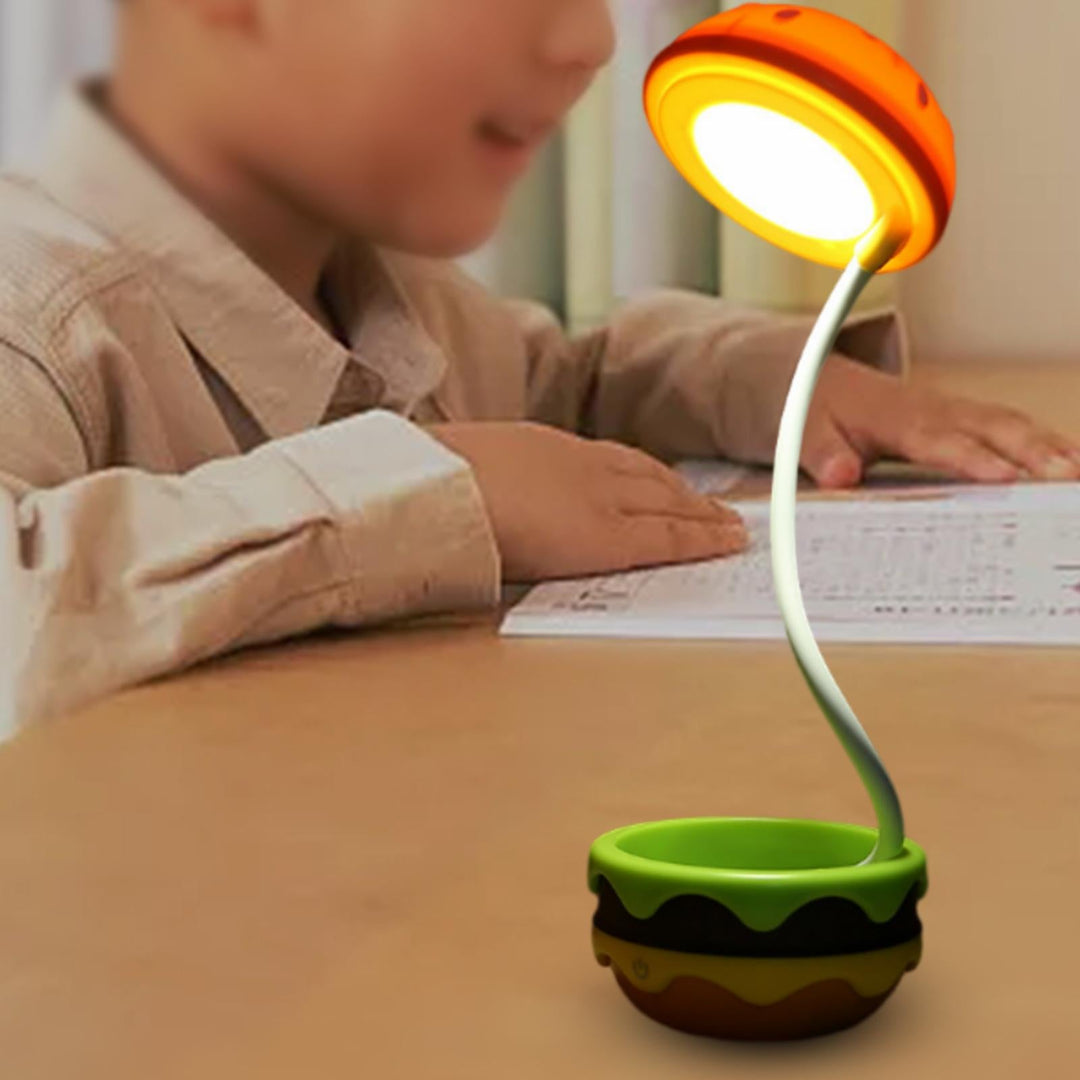 Lisslune | Foldable Wireless Unique Hamburger Table Lamp