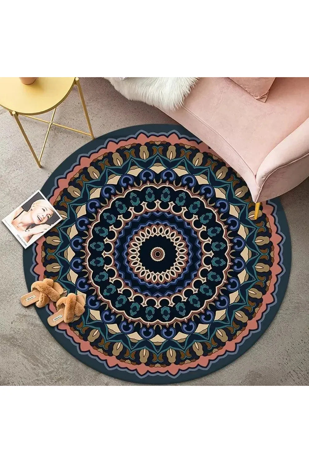 Lisslune | Soft Round Rug