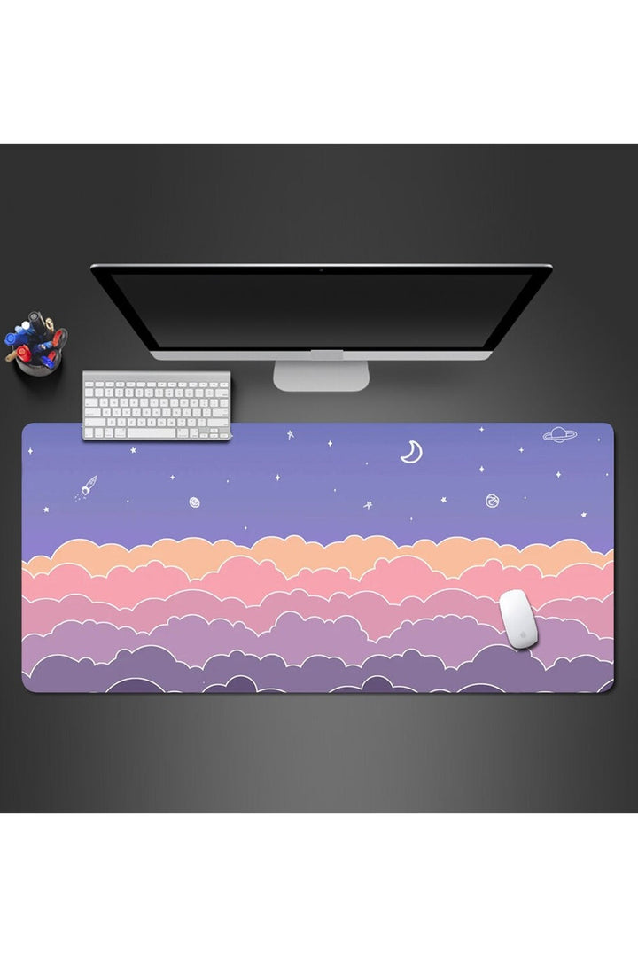 Lisslune | purple desk pad