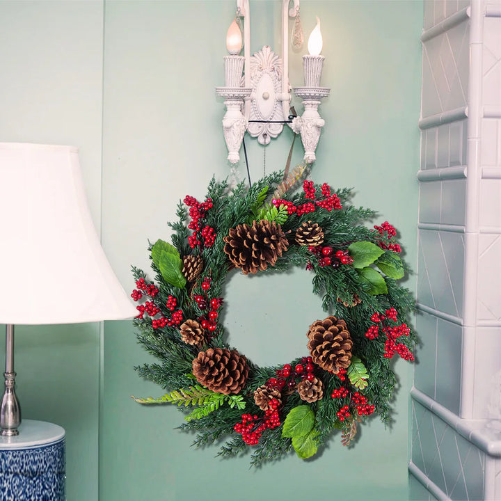 Lisslune | Red Berry Christmas Wreaths