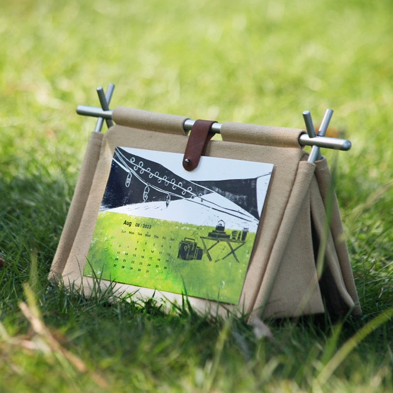 Lisslune | Camping Dreams Tent Desk Calendar