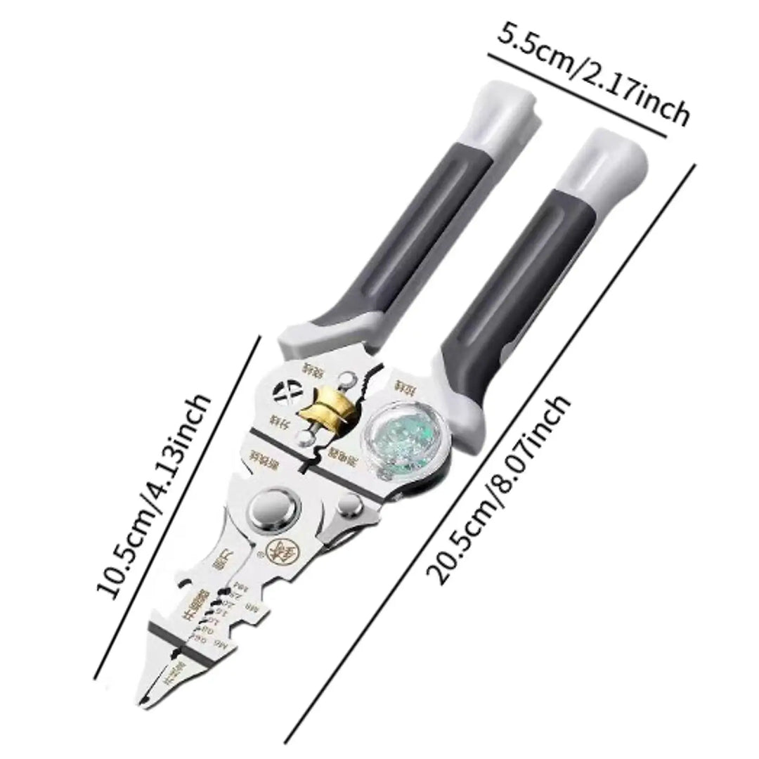 Lisslune | Multi-Task Wire Stripper Voltage Detector Plier