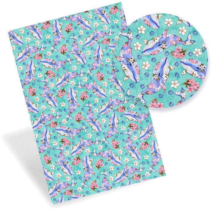 Lisslune | Artistic Synthetic Leather Craft Sheets with Playful Pet Patterns - DIY Creative Kit