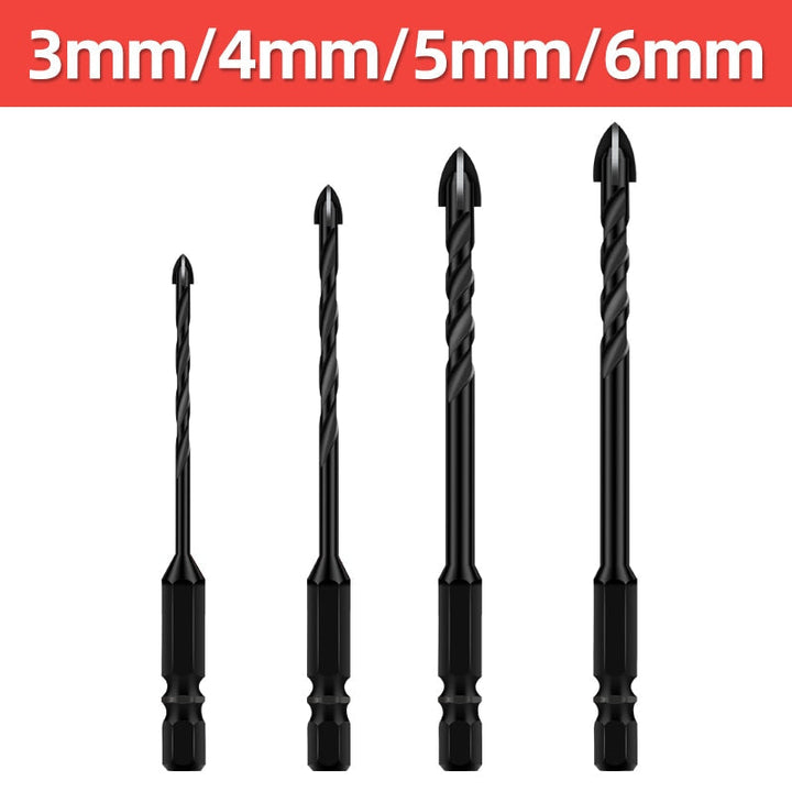 Lisslune | Heavy-Duty Mega Ultimate Cross Hex Drill Bit Set