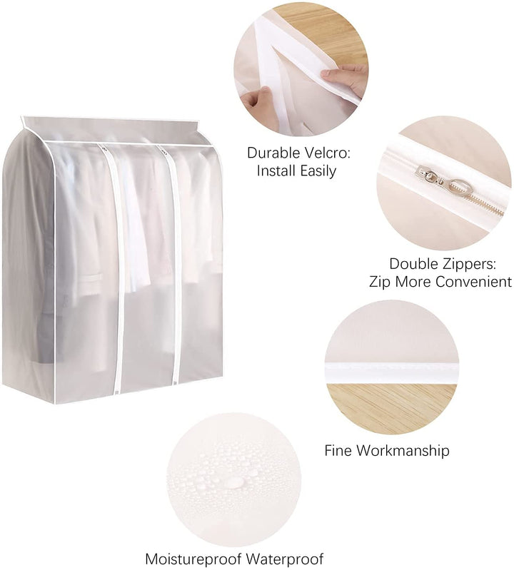 Lisslune | Home Organizer Dust Cover Clothes Storage Wardrobe Bag