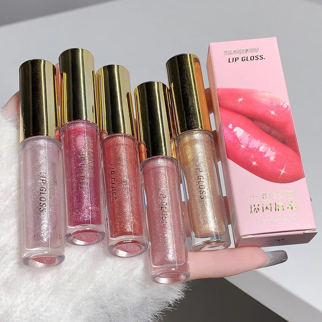 Rynx | Moisturizing, volumizing and sparkling lip gloss, water-glossing mirror lip shine, moisturizing and hydrating lip oil for sensual lips